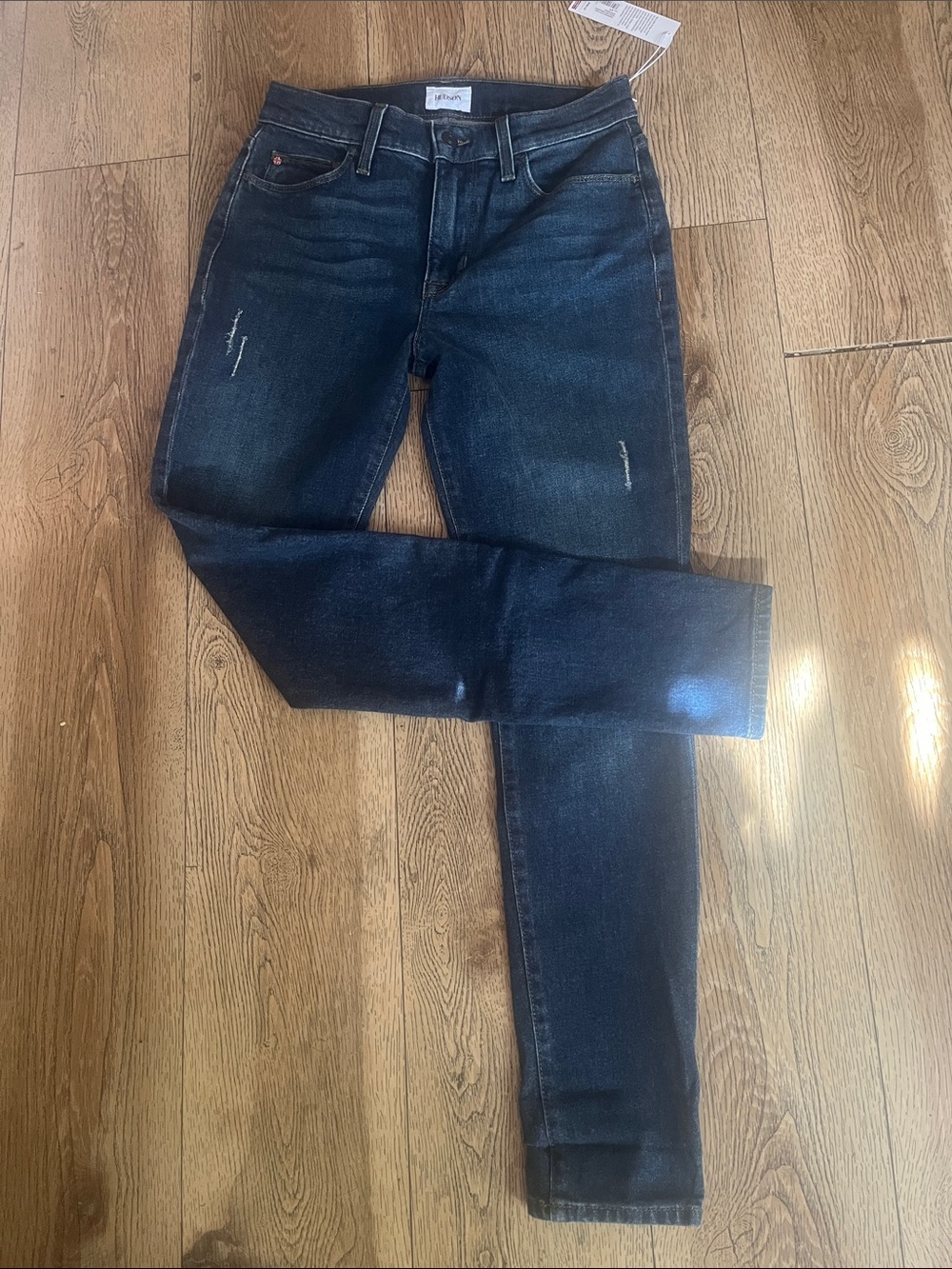 Hudson Jeans Indigo Dark Wash High-Rise Slim Skinny